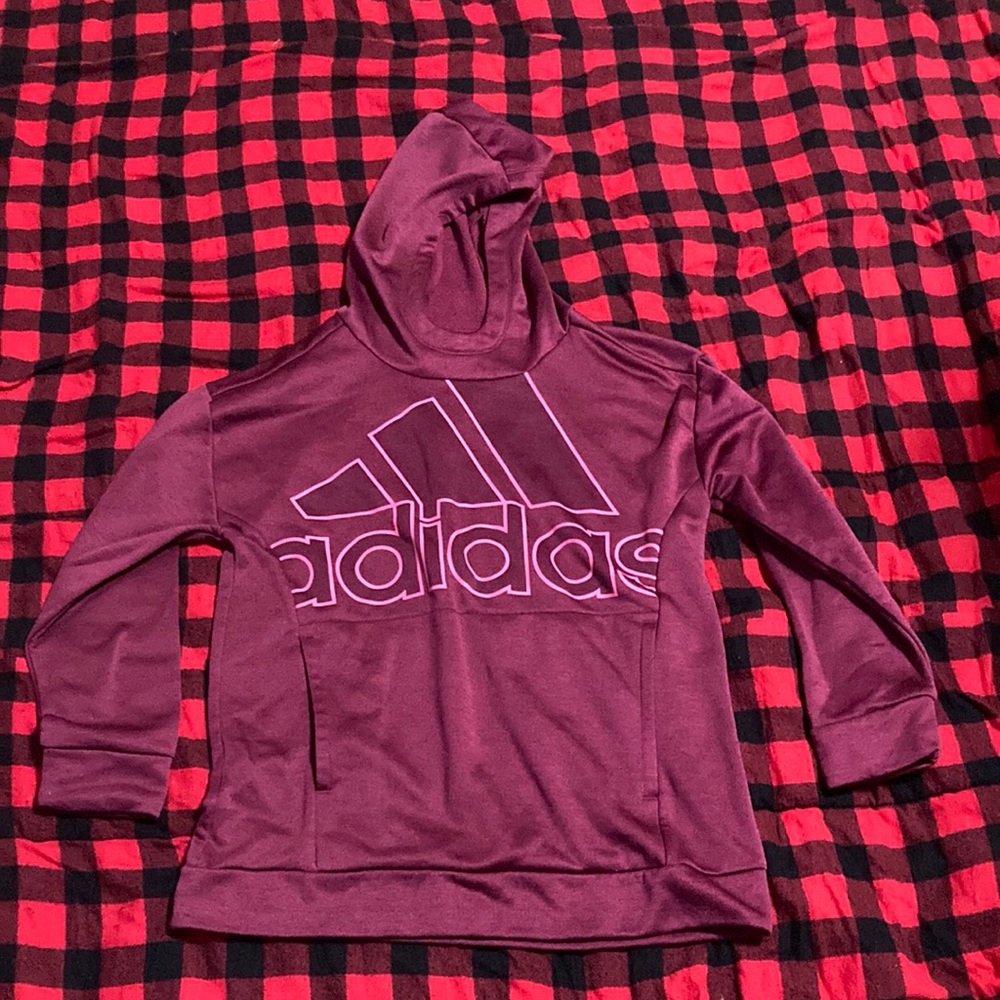 Hi I am selling a Adidas hoddie for kids and it will keep you warm